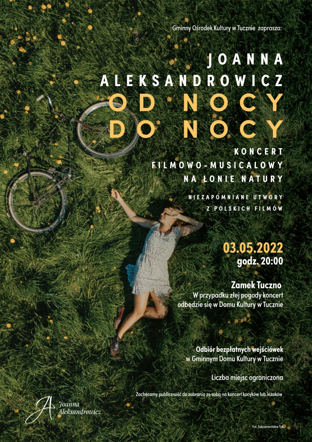 Koncert Filmowo-Musicalowy na łonie natury 03.05.2022 Zamek Tuczno