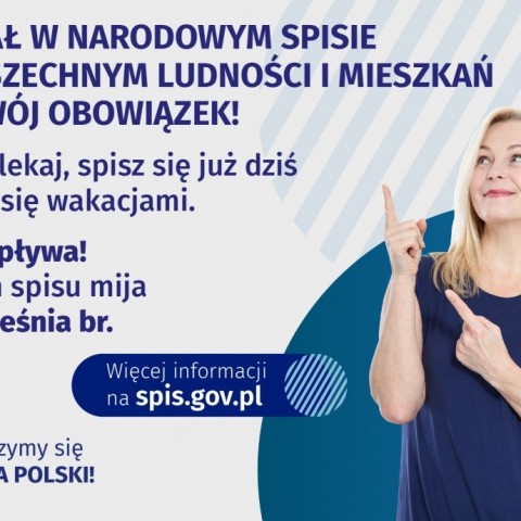 Powiększ obraz: Czy pamiętasz, że udział w spisie powszechnym jest obowiązkowy ?