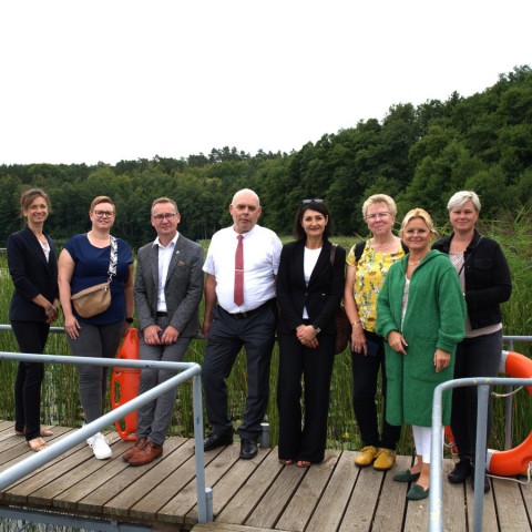 Powiększ obraz: Delegacja gminy Partnerskiej Gemeinde Märkische Heide 27-28.08.2023