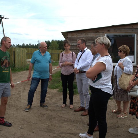 Powiększ obraz: Delegacja gminy Partnerskiej Gemeinde Märkische Heide 27-28.08.2023