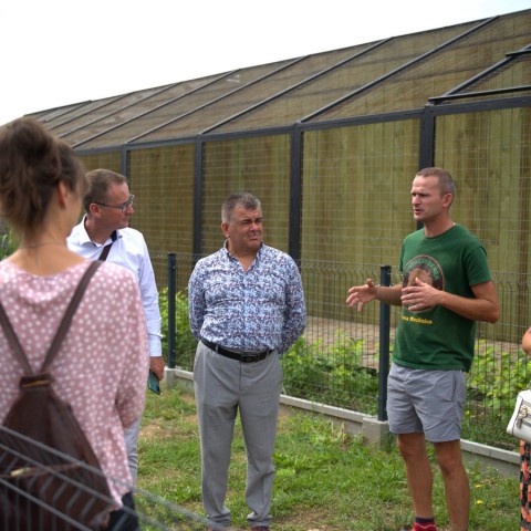 Powiększ obraz: Delegacja gminy Partnerskiej Gemeinde Märkische Heide 27-28.08.2023