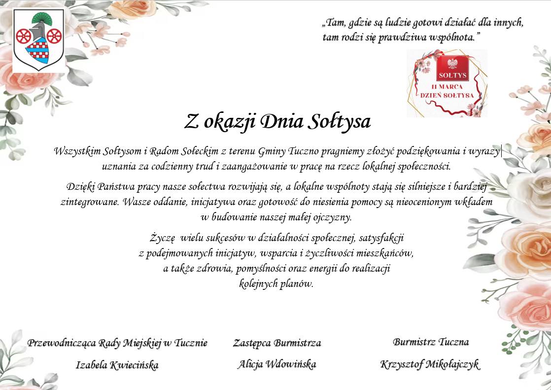 Zdjęcie: 11 marca Dzień Sołtysa
