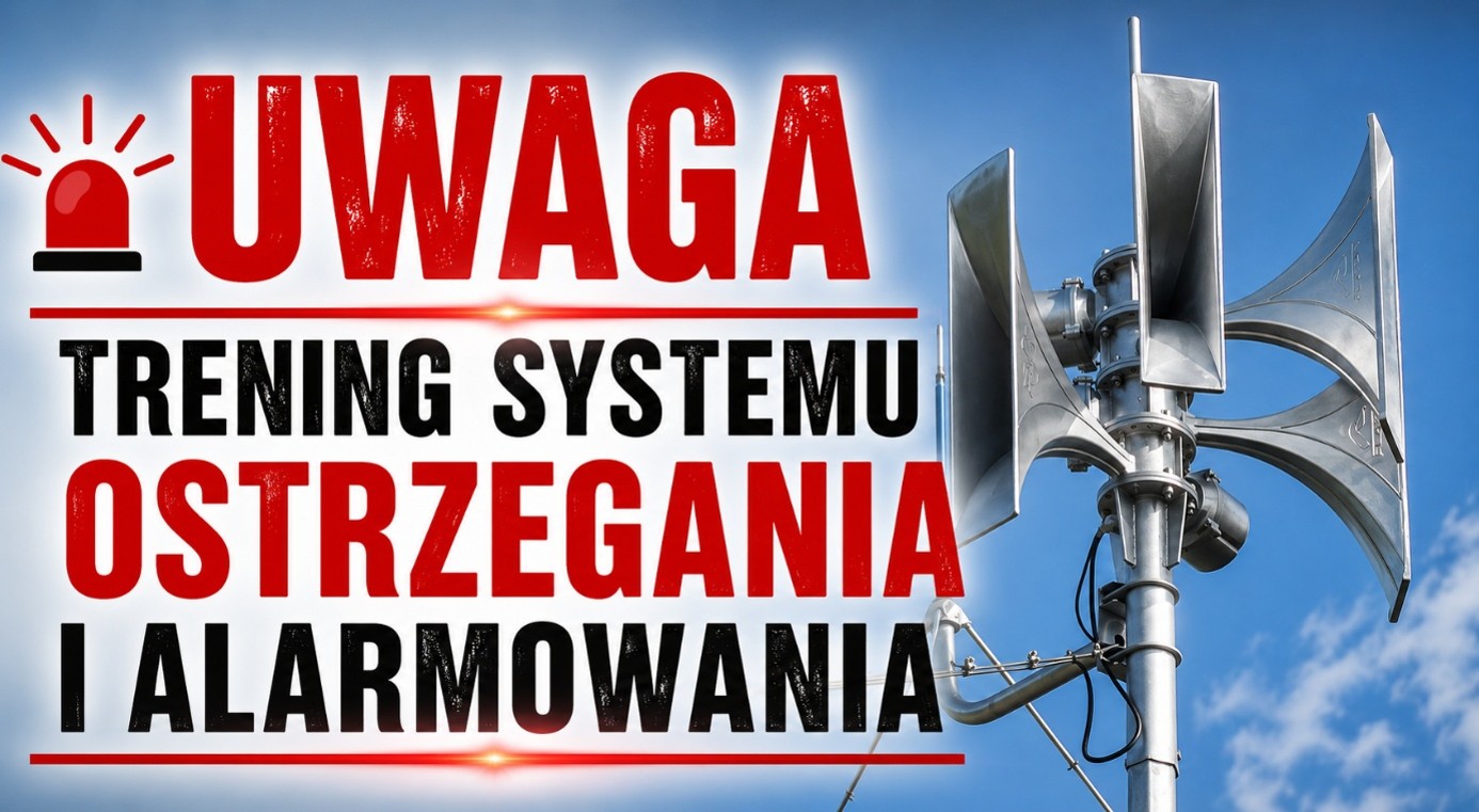 Zdjęcie: Ćwiczenia z wykorzystaniem syren alarmowych