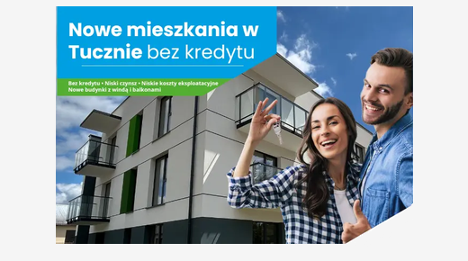 Zdjęcie: Nowe mieszkania w Tucznie – bez kredytu, z bezpiecznym najmem na lata