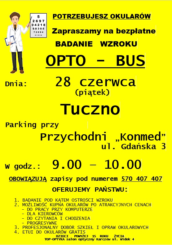 Bezpłatne badanie wzroku