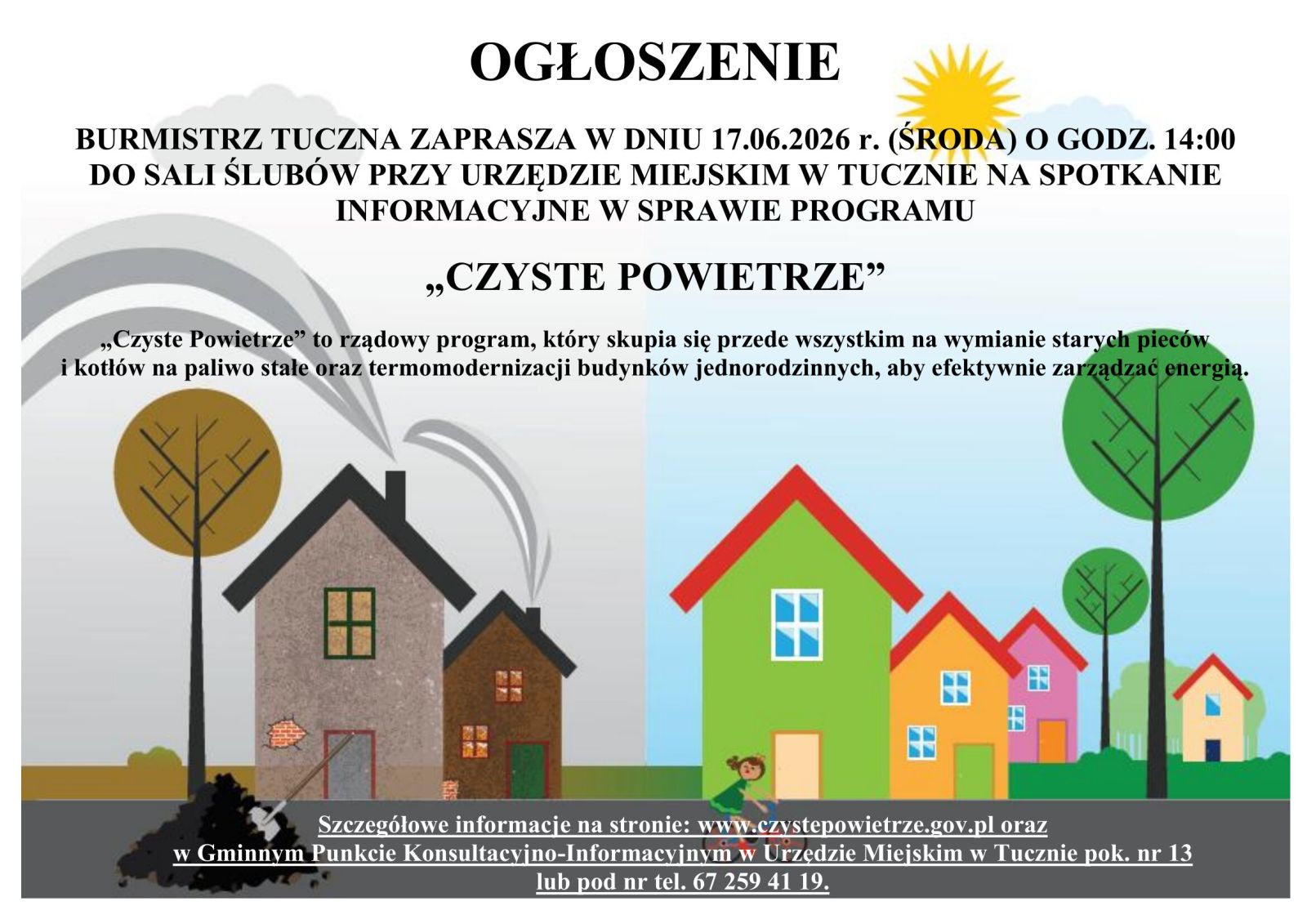 Zdjęcie: Spotkanie informacyjne w sprawie Programu „Czyste Powietrze