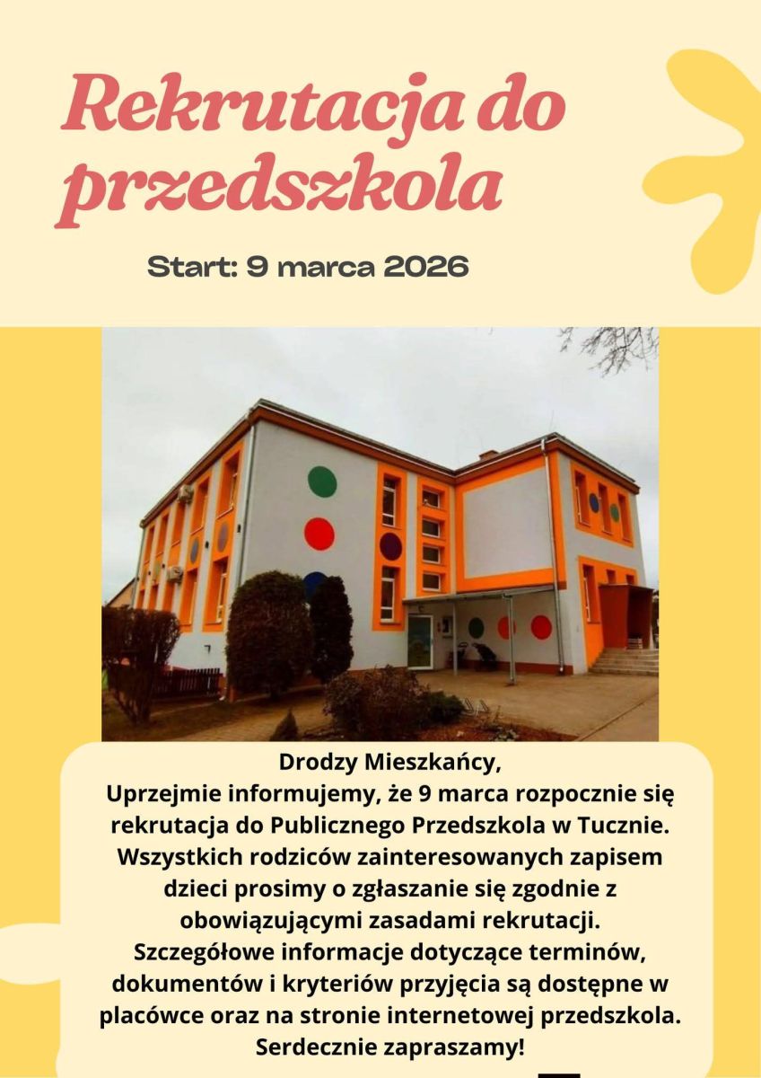 Zdjęcie: Rekrutacja do przedszkola