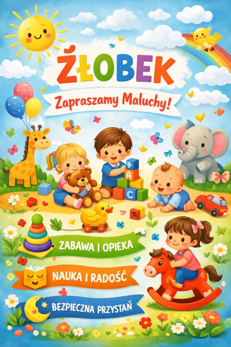 Zdjęcie: TOLA publiczny żłobek w Tucznie- trwają zapisy